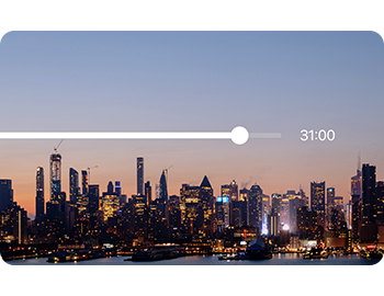 Batterie à longue autonomie.